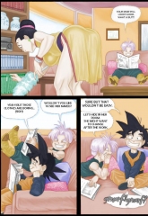 Dragon Ball Z Porn English Comics - Dragon Ball Z â€“ Kamehasutra Hentai Manga Comics