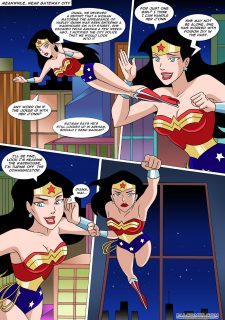 Justice League-Princess in peril Porn Comix