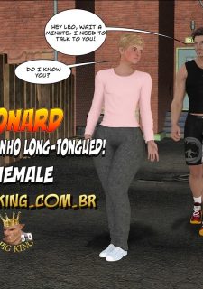 pig-king-leonard-nininho-long-tongued image no 1