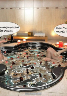 Shemale-Threesome bath Porn Comix