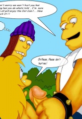 The Simpsons- Gang Bang Porn Comix