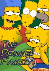 Drunk Simpsons Porn - Simpsons- The Drunken Family Comic Porn