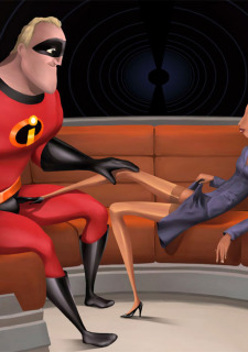 The Incredibles Mirage Porn - The Incredibles- Mirage and Bob Parr Porn Comix