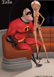 The Incredibles- Mirage and Bob Parr Porn Comix